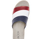 Sandaletten & Pantoletten - ELENA EDEN, bequeme Damen-Pantoletten, Weite G, mit herausnehmbarem Fußbett – Farbe BLAU-WEISS-ROT – Ansicht 2 Sandaletten & Pantoletten - ELENA EDEN, bequeme Damen-Pantoletten, Weite G, mit herausnehmbarem Fußbett, in Größe 035 bis 042, in Farbe BLAU-WEISS-ROT – Farbe BLAU-WEISS-ROT – Ansicht 2