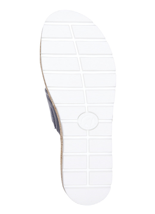 Sandaletten & Pantoletten - ELENA EDEN, bequeme Damen-Pantoletten, Weite G, mit herausnehmbarem Fußbett Ansicht 3 Sandaletten & Pantoletten - ELENA EDEN, bequeme Damen-Pantoletten, Weite G, mit herausnehmbarem Fußbett, in Größe 035 bis 042, in Farbe BLAU-WEISS-ROT Ansicht 3