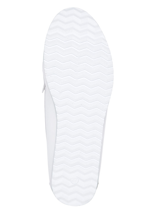 - Andrea Conti Mokassin-Slipper aus Nappaleder, in Größe 036 bis 042, in Farbe WEISS Ansicht 3