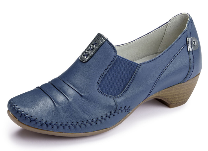 Pumps & Ballerina - ELENA EDEN, stilvolle Damen-Pumps, Weite G, mit herausnehmbares Fußbett, in Größe 036 bis 042, in Farbe BLAU Ansicht 1