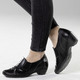 Pumps & Ballerina - ELENA EDEN, stilvolle Damen-Pumps, Weite G, mit herausnehmbares Fußbett – Farbe SCHWARZ – Ansicht 4 Pumps & Ballerina - ELENA EDEN, stilvolle Damen-Pumps, Weite G, mit herausnehmbares Fußbett, in Größe 036 bis 042, in Farbe BLAU – Farbe SCHWARZ – Ansicht 4