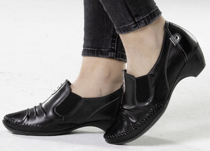 Pumps & Ballerina - ELENA EDEN, stilvolle Damen-Pumps, Weite G, mit herausnehmbares Fußbett Ansicht 8 Pumps & Ballerina - ELENA EDEN, stilvolle Damen-Pumps, Weite G, mit herausnehmbares Fußbett, in Größe 036 bis 042, in Farbe BLAU Ansicht 8
