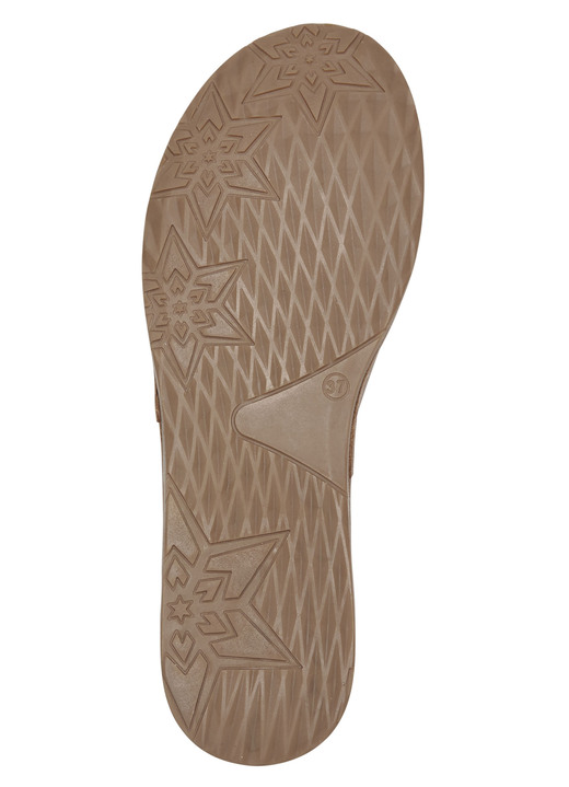 Slipper & Schnürschuhe - ELENA EDEN Slipper aus Rind-Nappaleder, in Größe 036 bis 042, in Farbe COGNAC Ansicht 3