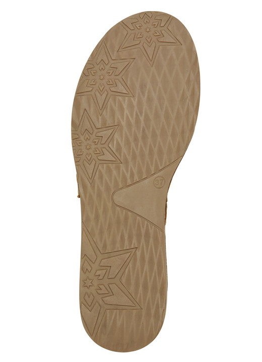 Slipper & Schnürschuhe - ELENA EDEN Slipper aus Rind-Nappaleder, in Größe 036 bis 042, in Farbe COGNAC Ansicht 6