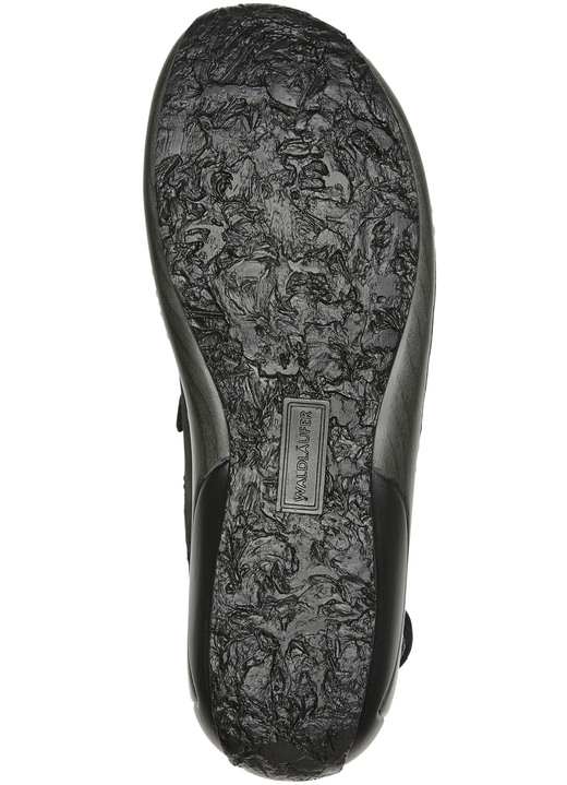 Sandaletten & Pantoletten - Waldläufer, bequeme Damen-Sandalen, Weite G, mit herausnehmbarem Fußbett, in Größe 3 1/2 bis 8, in Farbe JEANSBLAU Ansicht 10