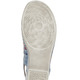 Sandaletten & Pantoletten - Gemini Sandalette mit raffinierten, bunten Flechtdurchzügen – Farbe JEANS – Ansicht 4 Sandaletten & Pantoletten - Gemini Sandalette mit raffinierten, bunten Flechtdurchzügen, in Größe 036 bis 042, in Farbe JEANS – Farbe JEANS – Ansicht 4