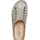 Sandaletten & Pantoletten - Gemini, sommerliche Damen-Clogs, Weite G, mit Gummizug – Farbe TAUPE – Ansicht 2 Sandaletten & Pantoletten - Gemini, sommerliche Damen-Clogs, Weite G, mit Gummizug, in Größe 036 bis 042, in Farbe MARINE – Farbe TAUPE – Ansicht 2