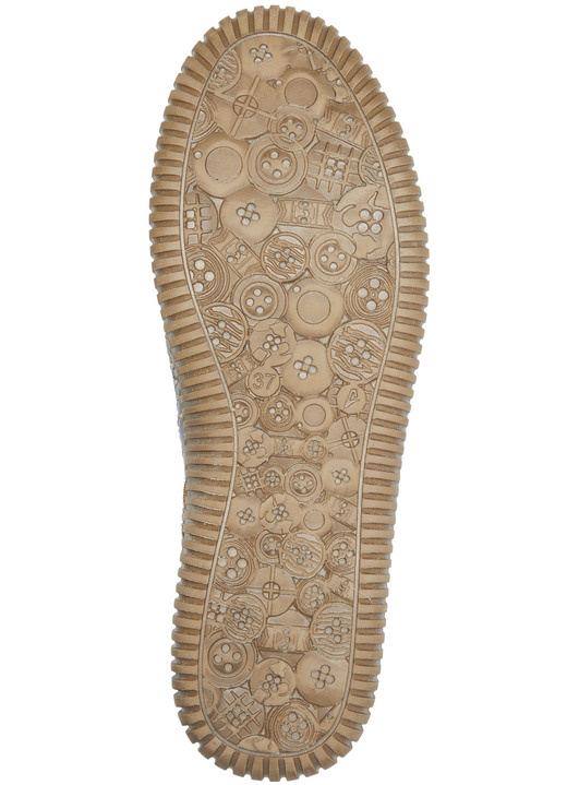 - Gemini Slipper aus Rind-Nappaleder, in Größe 036 bis 042, in Farbe JEANS Ansicht 3