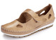 - Gemini Mokassin-Slipper mit Lederspange, in Größe 035 bis 042, in Farbe CAMEL – Farbe CAMEL – Ansicht 1