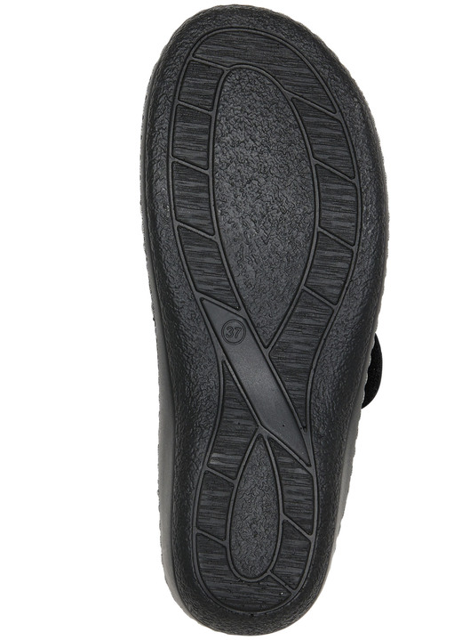 Sandaletten & Pantoletten - ELENA EDEN, klassische Damen-Pantoletten, Weite H, mit herausnehmbaren Fußbett, in Größe 036 bis 043, in Farbe ROT Ansicht 6