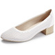 Pumps & Ballerina - ELENA EDEN Pumps mit luftiger Perforation – Farbe WEISS – Ansicht 1 Pumps & Ballerina - ELENA EDEN Pumps mit luftiger Perforation, in Größe 3 1/2 bis 8, in Farbe HELLBLAU – Farbe WEISS – Ansicht 1