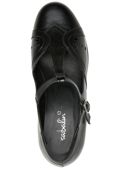 Pumps & Ballerina - ELENA EDEN, schicke Damen-Pumps, Weite H, aus Leder, in Größe 036 bis 042, in Farbe BEIGE Ansicht 5