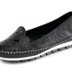 Slipper & Schnürschuhe - Gemini, leichte Damen-Slipper, Weite G, mit herausnehmbarem Fußbett – Farbe SCHWARZ – Ansicht 1 Slipper & Schnürschuhe - Gemini, leichte Damen-Slipper, Weite G, mit herausnehmbarem Fußbett, in Größe 035 bis 041, in Farbe JEANSBLAU – Farbe SCHWARZ – Ansicht 1