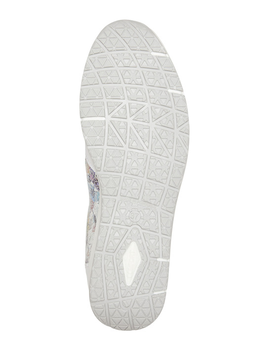 - ELENA EDEN Slipper aus Nappaleder, in Größe 036 bis 042, in Farbe WEISS-BUNT Ansicht 3