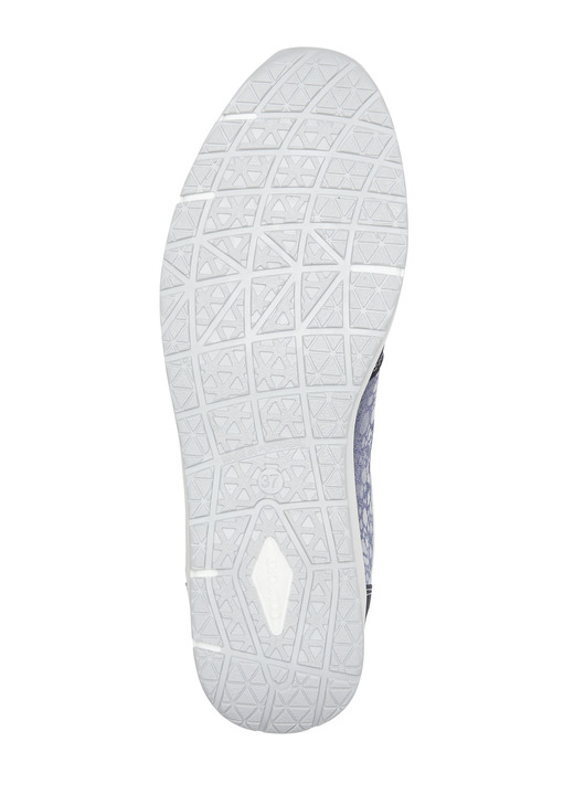 - ELENA EDEN Slipper aus Nappaleder, in Größe 036 bis 042, in Farbe BLAU-GRAU Ansicht 3