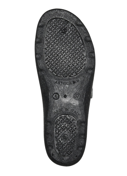 Sandaletten & Pantoletten - Zweierpack klassische Damen-Pantoletten, Weite H, mit Klettverschluss Ansicht 7 Sandaletten & Pantoletten - Zweierpack klassische Damen-Pantoletten, Weite H, mit Klettverschluss, in Größe 036 bis 041, in Farbe 1X WEISS, 1X SCHWARZ Ansicht 7