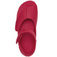 Sandaletten & Pantoletten - Klett-Sandale aus elastischem Textilmaterial – Farbe ROT – Ansicht 2 Sandaletten & Pantoletten - Klett-Sandale aus elastischem Textilmaterial, in Größe 035 bis 042, in Farbe MARINE – Farbe ROT – Ansicht 2