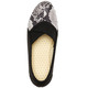 Slipper & Schnürschuhe - Slipper aus elastischem Textilmaterial – Farbe SCHWARZ-GRAU – Ansicht 2 Slipper & Schnürschuhe - Slipper aus elastischem Textilmaterial, in Größe 036 bis 042, in Farbe SCHWARZ-GRAU – Farbe SCHWARZ-GRAU – Ansicht 2