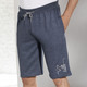 Freizeithosen - Bermuda in 2 Farben – Farbe JEANSBLAU MELIERT Freizeithosen - Bermuda in 2 Farben, in Größe 3XL (64/66) bis XXL (60/62), in Farbe JEANSBLAU MELIERT