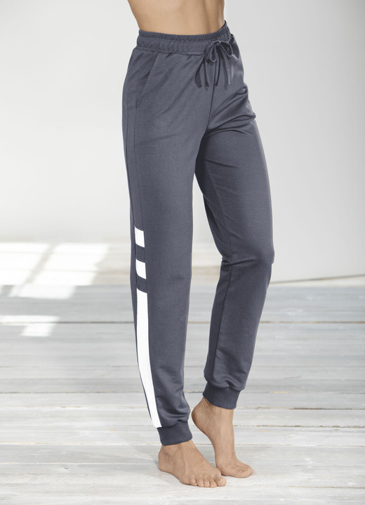 Freizeithosen - Hose von Plantier, in Größe 018 bis 054, in Farbe SCHWARZ Ansicht 3