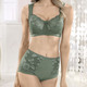 BH mit Spitze - Miss Mary BH mit elastischen Spitzeneinsätzen, in Größe 080 bis 120, in Cup G, in Farbe WEISS – Farbe GRÜN – Ansicht 2