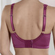 Soft-BH - BH mit elastischer Spitze, in Größe 080 bis 110, in Cup C, in Farbe WEINROT – Farbe WEINROT – Ansicht 2
