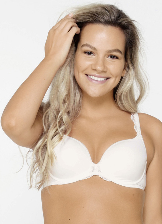 Bügel-BH - LingaDore Bügel-BH mit vorgeformten Cups, in Größe 075 bis 090, in Cup B, in Farbe TÜRKISBLAU Ansicht 11