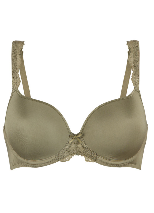 Bügel-BH - LingaDore Bügel-BH mit vorgeformten Cups, in Größe 075 bis 090, in Cup A, in Farbe OLIV Ansicht 6