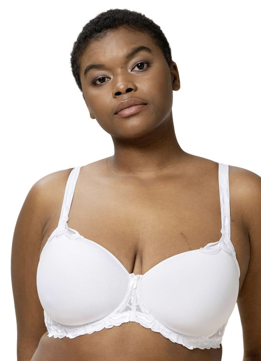 BH mit Spitze - Triumph-Modern Finesse Bügel-BH mit Spacer-Cups Ansicht 2 BH mit Spitze - Triumph-Modern Finesse Bügel-BH mit Spacer-Cups, in Größe 075 bis 095, in Cup D, in Farbe WEISS Ansicht 2