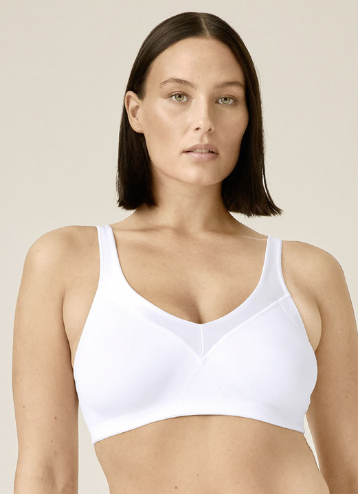 Soft-BH - Naturana Minimizer-BH, in Größe 080 bis 100, in Cup D, in Farbe WEISS Ansicht 1