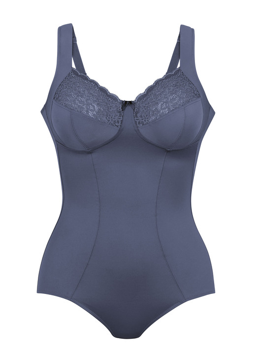 Korseletts - Anita-Entlastungs-Hosenkorselett, in Größe 075 bis 110, in Cup C, in Farbe BLAUGRAU Ansicht 3