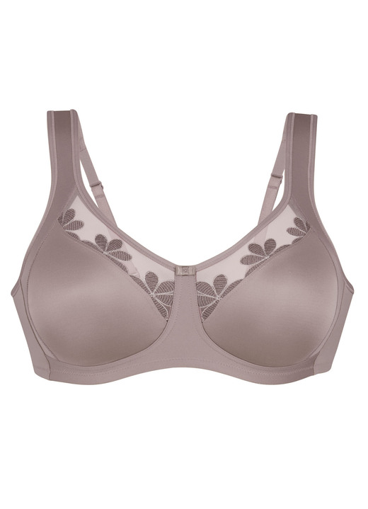 Soft-BH - Anita BH mit Tülleinsatz am Dekolleté Ansicht 3 Soft-BH - Anita BH mit Tülleinsatz am Dekolleté, in Größe 075 bis 110, in Cup F, in Farbe NOUGAT Ansicht 3