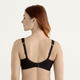 Soft-BH - Swegmark of Sweden BH mit Elastikspitze, in Größe 075 bis 100, in Cup B, in Farbe SCHWARZ – Farbe SCHWARZ – Ansicht 3