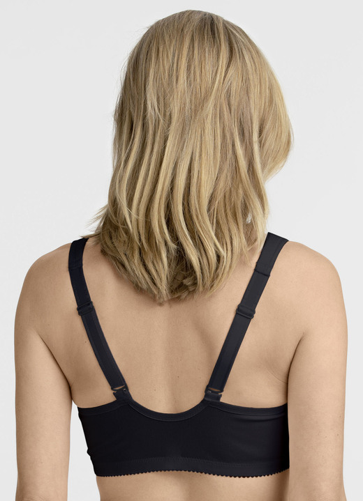 - Miss Mary BH mit Vorderverschluss, in Größe 080 bis 105, in Cup C, in Farbe SCHWARZ Ansicht 4