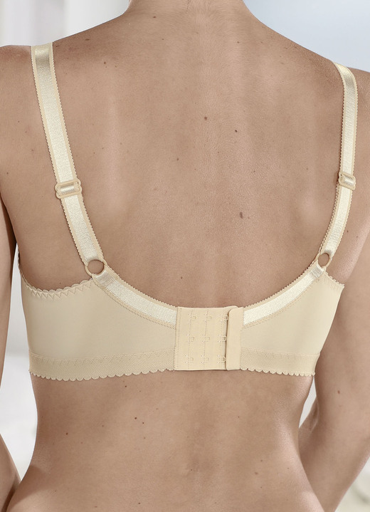 - BH mit Tüllstickerei, in Größe 080 bis 105, in Cup B, in Farbe PUDER Ansicht 2