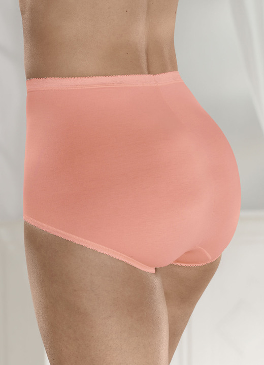 Slips - Sloggi Dreierpack Maxi-Slips  Ansicht 2 Slips - Sloggi Dreierpack Maxi-Slips , in Größe 038 bis 058, in Farbe 1X APRICOT, 1X ECRU, 1X TERRA Ansicht 2