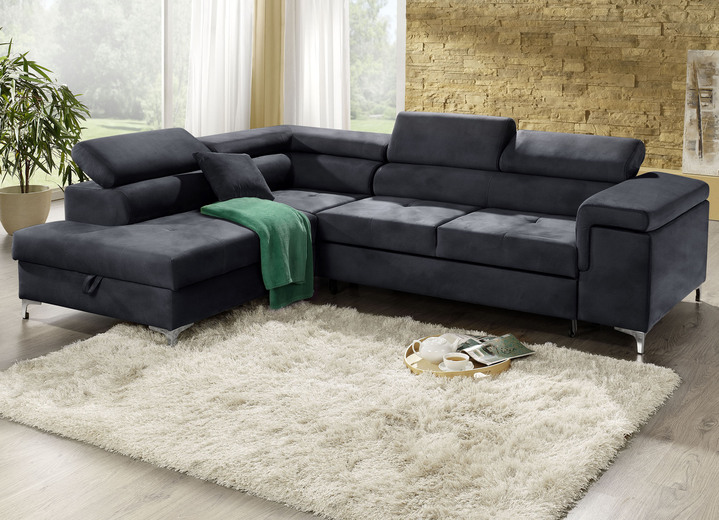 Polsterecken - Polsterecke mit Bettfunktion und Komfortschaum-Polsterung Ansicht 7 Polsterecken - Polsterecke mit Bettfunktion und Komfortschaum-Polsterung, in Farbe BEIGE Ansicht 7