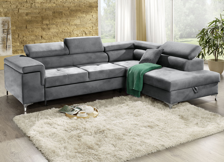 Polsterecken - Polsterecke mit Bettfunktion und Komfortschaum-Polsterung Ansicht 13 Polsterecken - Polsterecke mit Bettfunktion und Komfortschaum-Polsterung, in Farbe BEIGE Ansicht 13