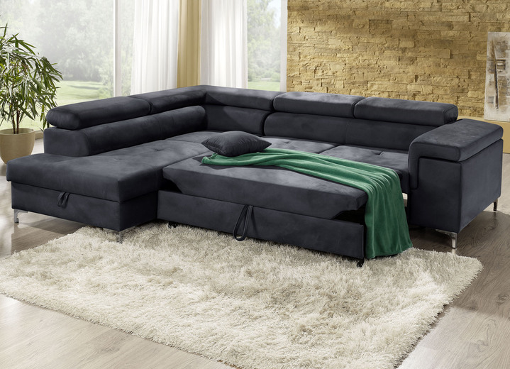 Polsterecken - Polsterecke mit Bettfunktion und Komfortschaum-Polsterung Ansicht 8 Polsterecken - Polsterecke mit Bettfunktion und Komfortschaum-Polsterung, in Farbe BEIGE Ansicht 8