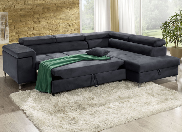 Polsterecken - Polsterecke mit Bettfunktion und Komfortschaum-Polsterung Ansicht 17 Polsterecken - Polsterecke mit Bettfunktion und Komfortschaum-Polsterung, in Farbe BEIGE Ansicht 17