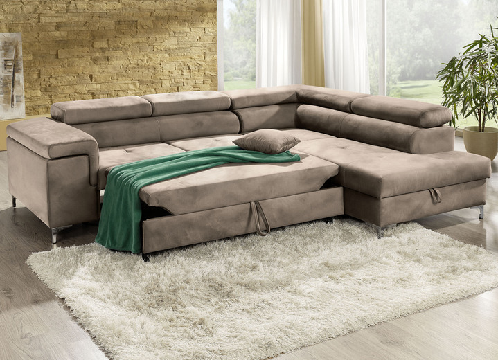 Polsterecken - Polsterecke mit Bettfunktion und Komfortschaum-Polsterung Ansicht 20 Polsterecken - Polsterecke mit Bettfunktion und Komfortschaum-Polsterung, in Farbe BEIGE Ansicht 20