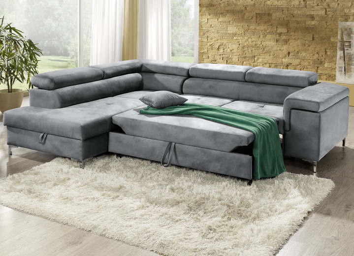 Polsterecken - Polsterecke mit Bettfunktion und Komfortschaum-Polsterung Ansicht 5 Polsterecken - Polsterecke mit Bettfunktion und Komfortschaum-Polsterung, in Farbe BEIGE Ansicht 5