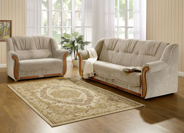 Sessel - Polstermöbel mit angenehmem, hochflorigem Stoffbezug Ansicht 3 Sessel - Polstermöbel mit angenehmem, hochflorigem Stoffbezug, in Farbe ROT, in Ausführung Sessel Ansicht 3