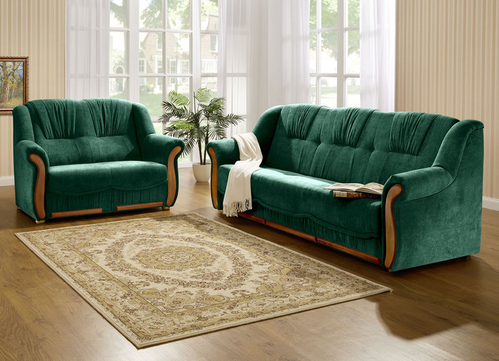 Sessel - Polstermöbel mit angenehmem, hochflorigem Stoffbezug Ansicht 5 Sessel - Polstermöbel mit angenehmem, hochflorigem Stoffbezug, in Farbe ROT, in Ausführung Sessel Ansicht 5