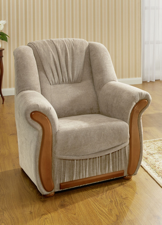 Sessel - Polstermöbel mit angenehmem, hochflorigem Stoffbezug Ansicht 23 Sessel - Polstermöbel mit angenehmem, hochflorigem Stoffbezug, in Farbe ROT, in Ausführung Sessel Ansicht 23