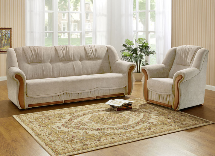 Sessel - Polstermöbel mit angenehmem, hochflorigem Stoffbezug Ansicht 7 Sessel - Polstermöbel mit angenehmem, hochflorigem Stoffbezug, in Farbe ROT, in Ausführung Sessel Ansicht 7