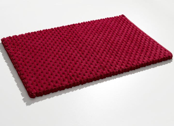 Badgarnituren - Wende-Badgarnitur Ansicht 2 Badgarnituren - Wende-Badgarnitur, in Größe 100 (Vorleger halbrund, 50/ 80 cm) bis 110 (Hänge-WC-Garnitur, 2-teilig), in Farbe KARIBIKGRÜN Ansicht 2