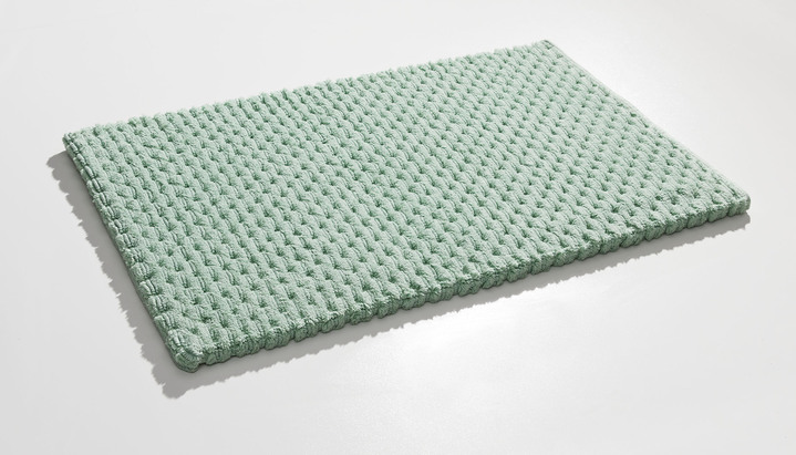 Badgarnituren - Wende-Badgarnitur, in Größe 100 (Vorleger halbrund, 50/ 80 cm) bis 110 (Hänge-WC-Garnitur, 2-teilig), in Farbe MANDARINE Ansicht 4