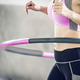 Fitness - Verstellbarer Hula-Hoop-Reifen, in Farbe GRAU-BEERE – Farbe GRAU-BEERE – Ansicht 2