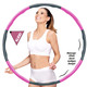Fitness - Verstellbarer Hula-Hoop-Reifen, in Farbe GRAU-BEERE – Farbe GRAU-BEERE – Ansicht 1